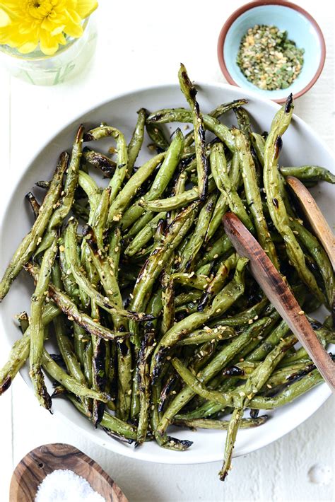 How many sugar are in grilled green beans - calories, carbs, nutrition