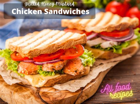 How many sugar are in grilled honey mustard chicken sandwich - calories, carbs, nutrition