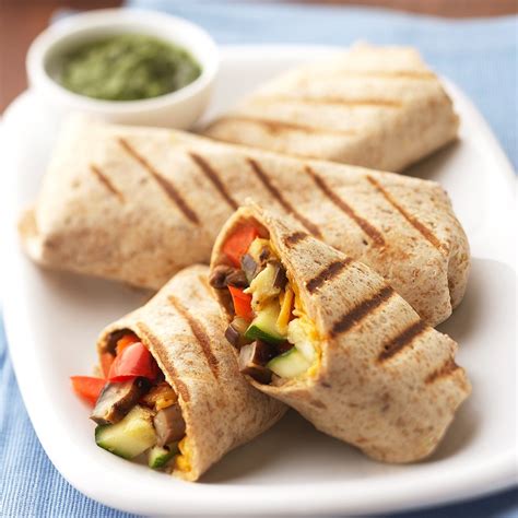 How many sugar are in grilled mexican vegetable burrito - calories, carbs, nutrition