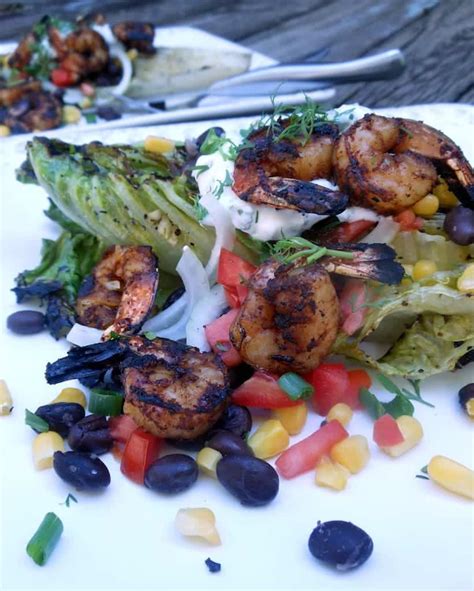 How many sugar are in grilled sw shrimp salad - calories, carbs, nutrition