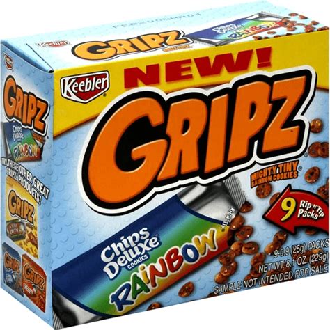 How many sugar are in gripz - calories, carbs, nutrition