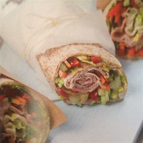 How many sugar are in ham provolone wrap withpasta salad - calories, carbs, nutrition