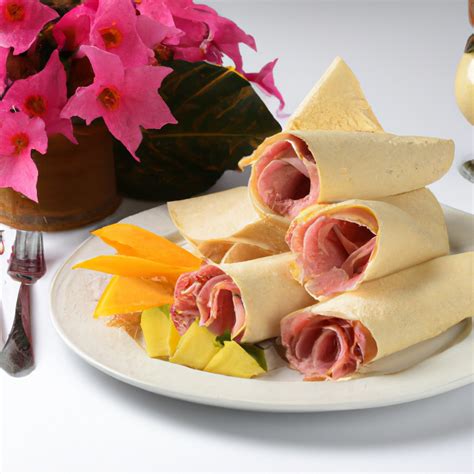 How many sugar are in ham swiss wrap withpotato salad - calories, carbs, nutrition