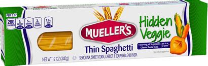 How many sugar are in hidden veggie thin spaghetti - calories, carbs, nutrition