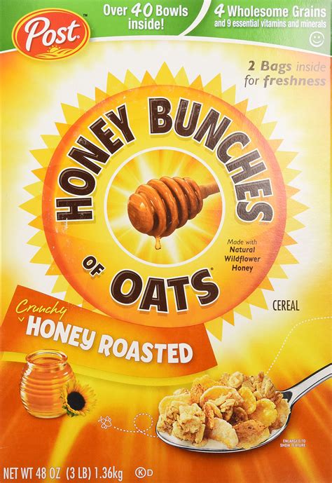 How many sugar are in honey bunches of oats cereal greek - calories, carbs, nutrition