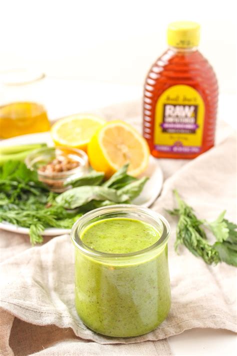 How many sugar are in honey herb vinaigrette (12904.0) - calories, carbs, nutrition