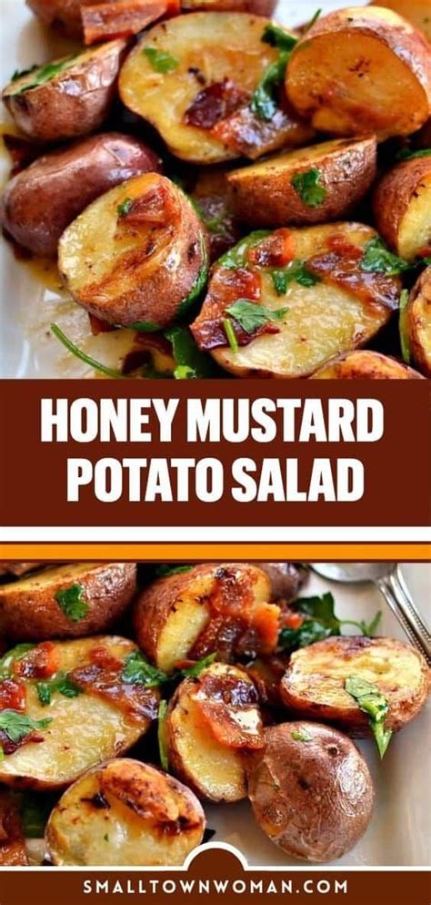 How many sugar are in honey mustard potato salad - calories, carbs, nutrition