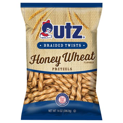 How many sugar are in honey wheat braided pretzel twists-4 - calories, carbs, nutrition