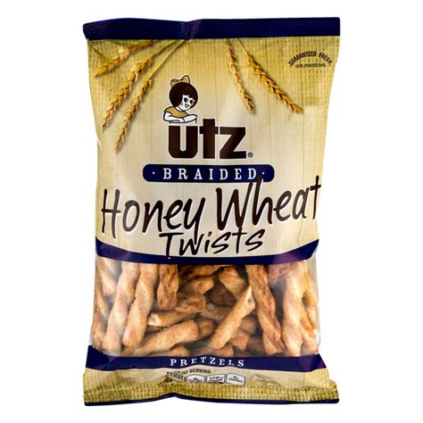 How many sugar are in honey wheat pretzel - calories, carbs, nutrition