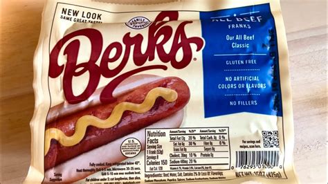 How many sugar are in hot dog all beef 5-1 new york - calories, carbs, nutrition