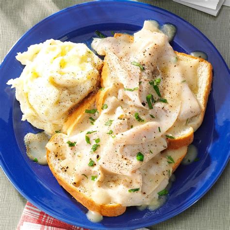 How many sugar are in hot roasted open faced turkey sandwich - calories, carbs, nutrition