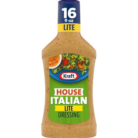How many sugar are in house italian lite - calories, carbs, nutrition