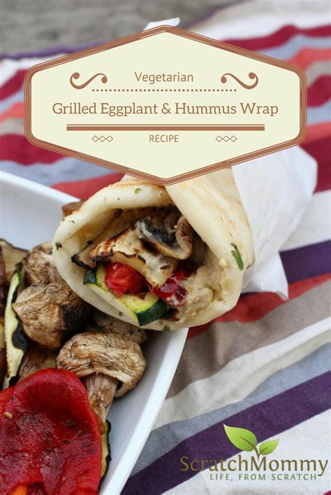 How many sugar are in hummus eggplant wrap - calories, carbs, nutrition