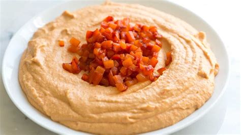 How many sugar are in hummus red pepper - calories, carbs, nutrition