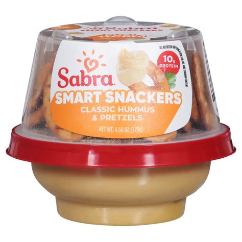 How many sugar are in hummus with pretzels (hummus) - calories, carbs, nutrition