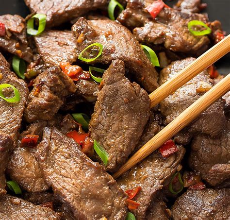 How many sugar are in hunan beef - calories, carbs, nutrition