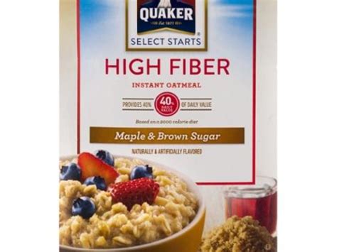 How many sugar are in instant maple & brown sugar - calories, carbs, nutrition