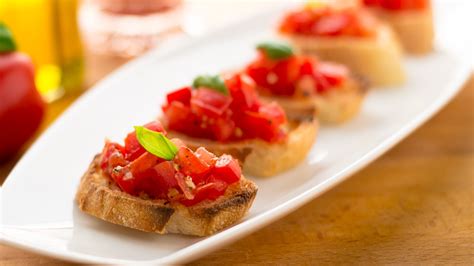 How many sugar are in italian bruschetta - calories, carbs, nutrition