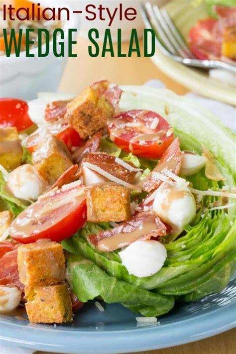 How many sugar are in italian wedge salad - stg - calories, carbs, nutrition