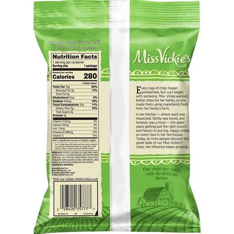 How many sugar are in jalapeno chips - calories, carbs, nutrition