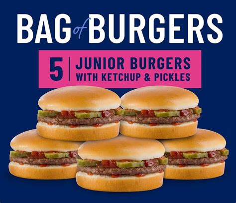 How many sugar are in junior burger on bun - calories, carbs, nutrition