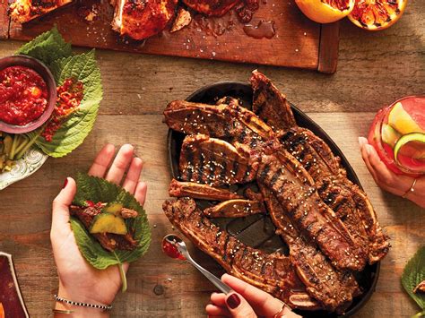 How many sugar are in kalbi steak with crispy shallots- large - calories, carbs, nutrition