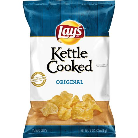 How many sugar are in kettle chips original - calories, carbs, nutrition