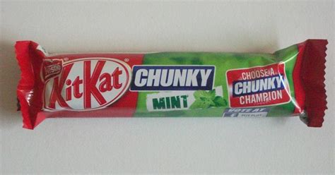 How many sugar are in kitkat chunky mint - calories, carbs, nutrition