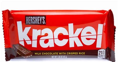 How many sugar are in krackel chocolate bar - calories, carbs, nutrition