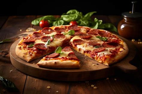 How many sugar are in lean gourmet pepperoni pizza - calories, carbs, nutrition