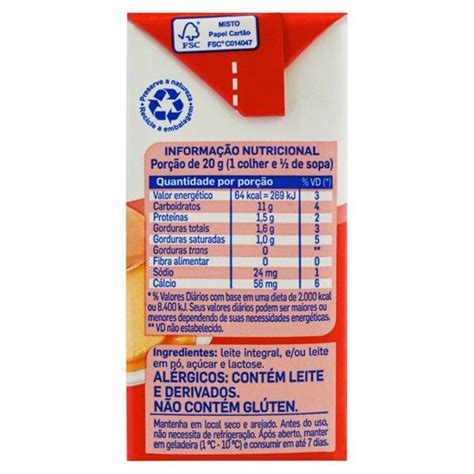 How many sugar are in leite semidesnatado - calories, carbs, nutrition