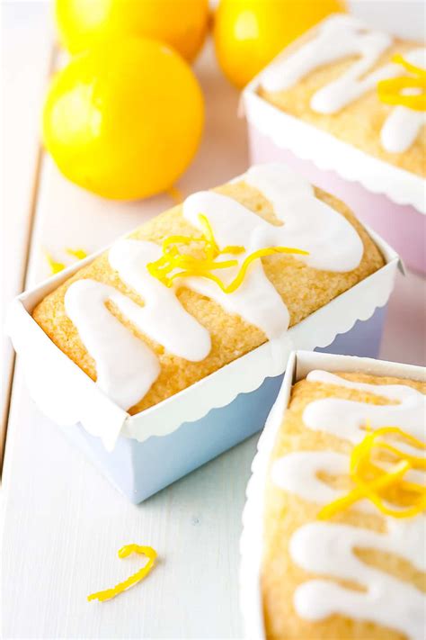 How many sugar are in lemon cake mini loaf - calories, carbs, nutrition