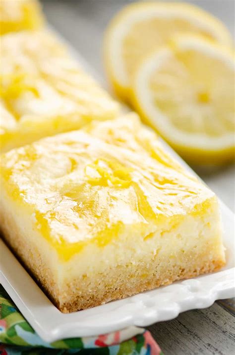 How many sugar are in lemon cheesecake bars - calories, carbs, nutrition