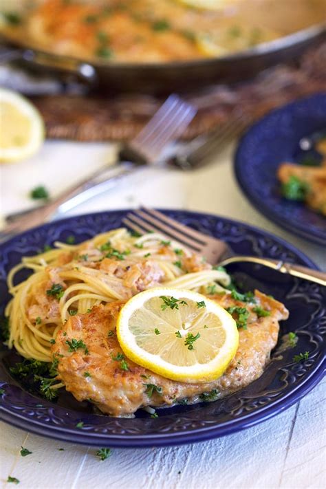 How many sugar are in lemon chicken scaloppini - calories, carbs, nutrition