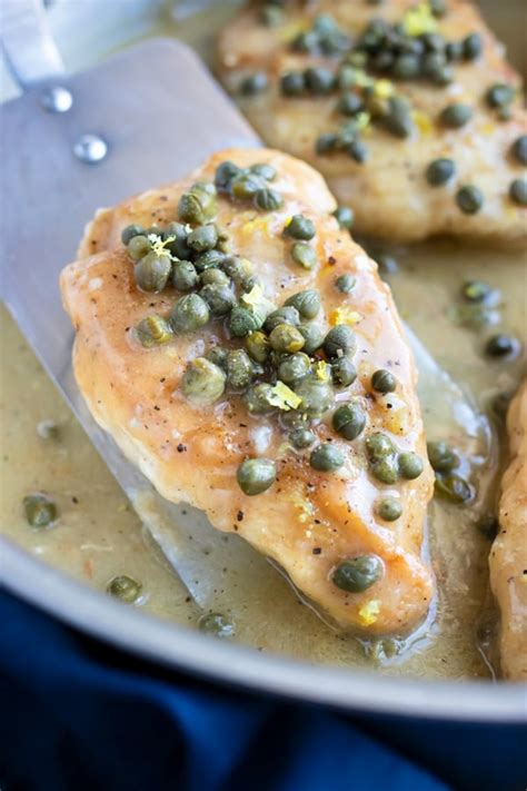 How many sugar are in lemon piccata sauce - calories, carbs, nutrition