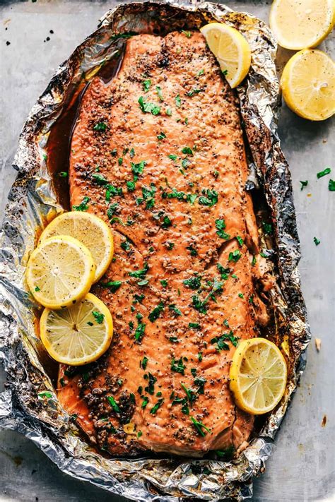 How many sugar are in lemon roasted salmon - calories, carbs, nutrition