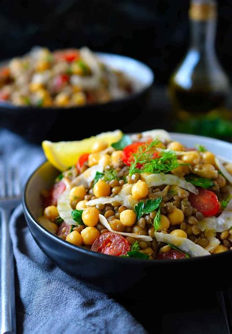 How many sugar are in lentil bean salad - calories, carbs, nutrition