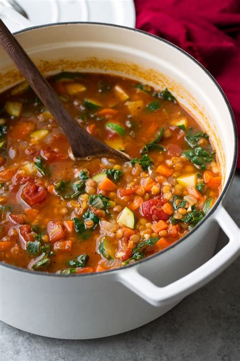 How many sugar are in lentil soup - calories, carbs, nutrition