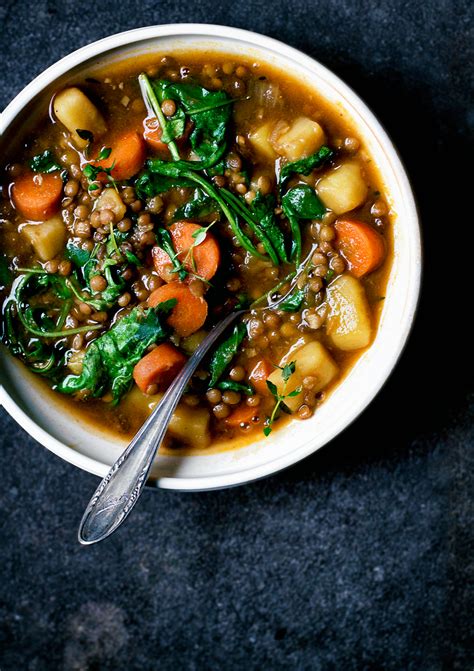 How many sugar are in lentil vegetable stew - calories, carbs, nutrition