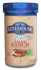 How many sugar are in lite salsa ranch - calories, carbs, nutrition