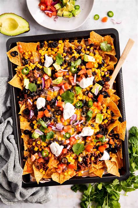 How many sugar are in loaded nachos - calories, carbs, nutrition