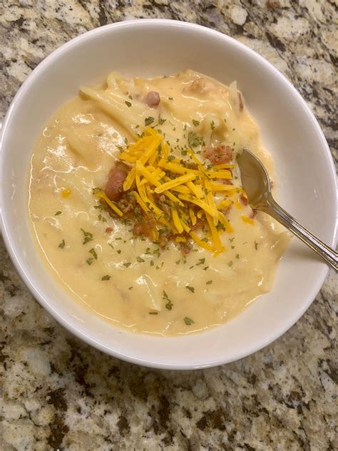 How many sugar are in loaded potato soup - calories, carbs, nutrition