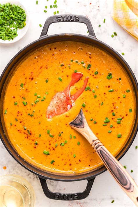 How many sugar are in lobster bisque - calories, carbs, nutrition