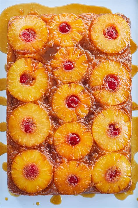 How many sugar are in low fat pineapple upside down cake - calories, carbs, nutrition