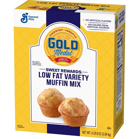 How many sugar are in low fat variety muffins - calories, carbs, nutrition