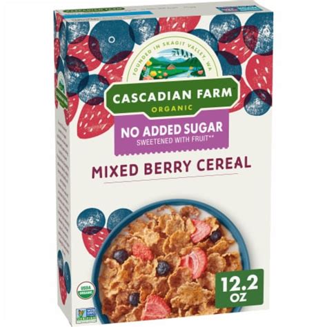 How many sugar are in lowfat granola cereal mixed berry - calories, carbs, nutrition