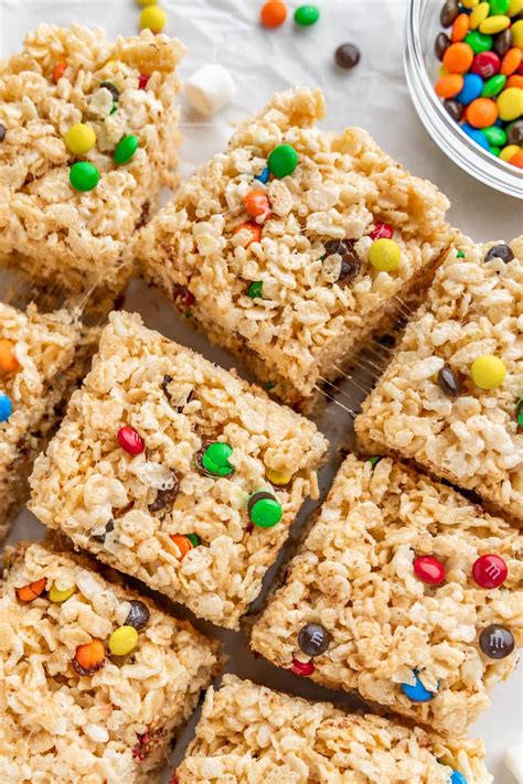 How many sugar are in m and m rice krispies treats - calories, carbs, nutrition