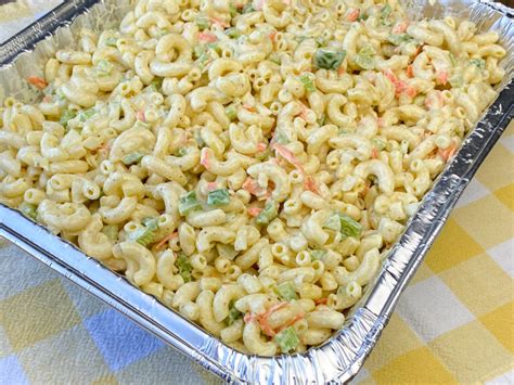 How many sugar are in macaroni salad - calories, carbs, nutrition