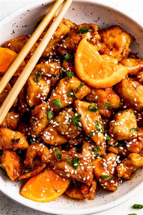 How many sugar are in mandarin orange chicken - calories, carbs, nutrition