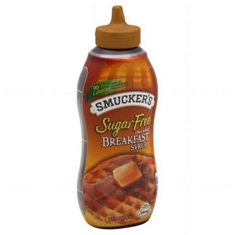 How many sugar are in maple syrup, imitation, smuckers, 14 oz - calories, carbs, nutrition